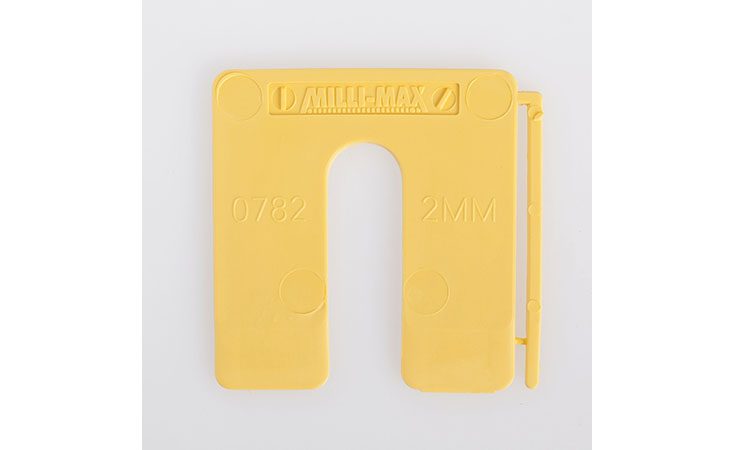 Millimax uitvulplaatje 2mm 200 stuks geel Bouw Uitvulplaatjes en wiggen  bij Houthandel Jan Sok