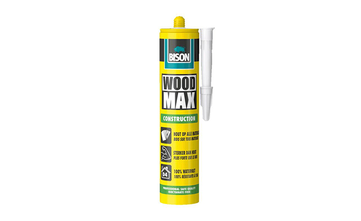 380 Gr Wood Max Construction Bison Kit / Lijm / Reparatiemiddelen Kit  bij Houthandel Jan Sok