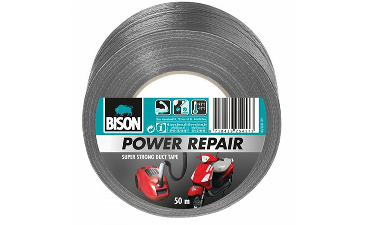 Rol 50M Power Repair Tape Bison Kit / Lijm / Reparatiemiddelen Tape  bij Houthandel Jan Sok