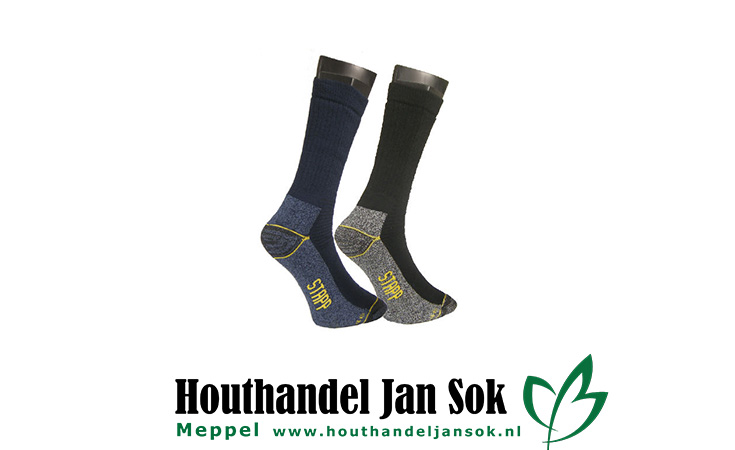 Stapp sokken All round Worker 2 paar maat 43-46 Persoonlijke Bescherming Sokken  bij Houthandel Jan Sok