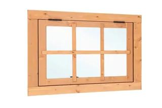 Uitzetraam 6-ruits