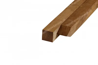 50x50mm Okan Hit & Miss Geschaafde paal (1,00m)