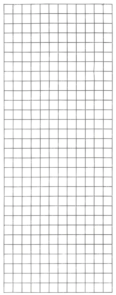 60x180cm Verzinkt Gaasnet | Maas 5x5cm | 4mm