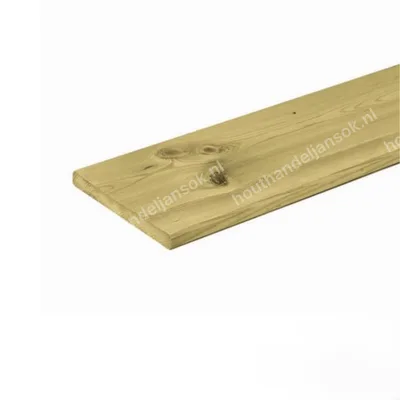 17x140mm Geïmpregneerde Grenen Schuttingplank (3,00m)