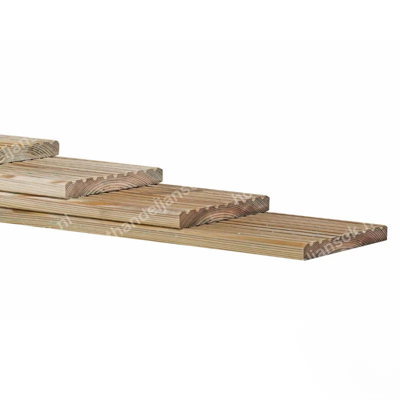 28x145mm Geïmpregneerde Grenen Vlonderplank (3,00m)