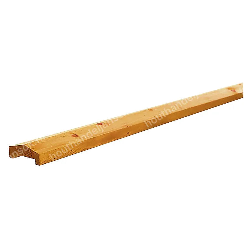 19x96mm Geïmpregneerde Afdekkap, Sponning 62mm (1,80m)
