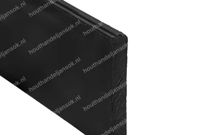 3,5x24x184cm Antraciet Gecoate Onderplaat