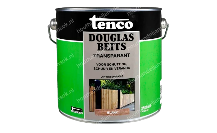 Douglasbeits blank transparant 2,5 liter