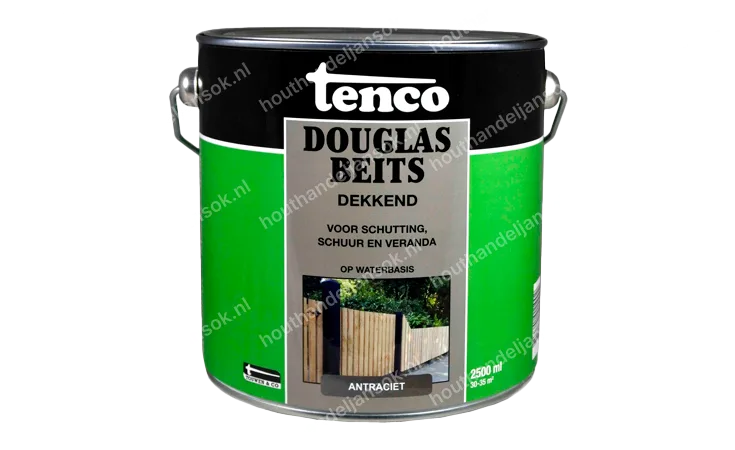Douglasbeits antraciet dekkend 2,5 liter