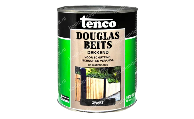 Douglas stain black opaque 1.0 litre