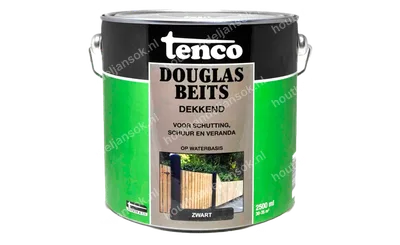 Douglasbeits zwart dekkend 2,5 liter