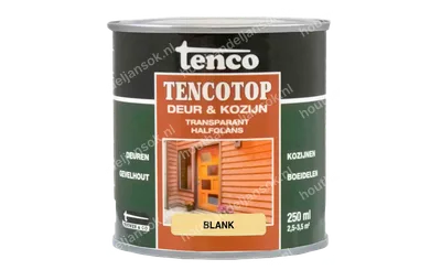 Tencotop blank transparant 0,25 liter