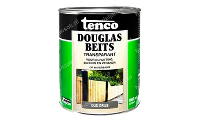 Douglasbeits oud grijs transparant 1,0 liter