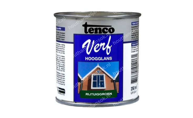 Tencoverf rijtuiggroen dekkend hoogglans 0,25 liter