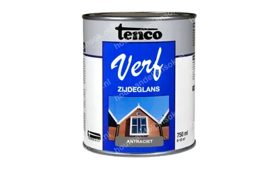 Tencoverf antraciet dekkend zijdeglans 0,75 liter