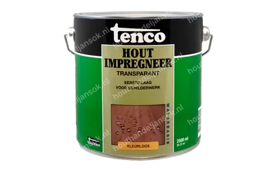 Impregneer blank transparant 2,5 liter
