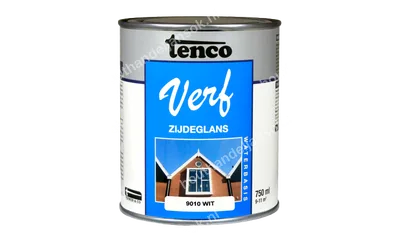 Tencoverf wit dekkend zijdeglans 0,75 liter