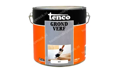Grondverf wit dekkend 2,5 liter
