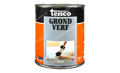 Grondverf grijs dekkend 0,75 liter