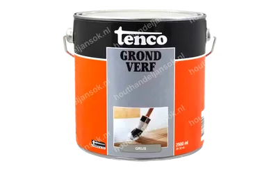 Grondverf grijs dekkend 2,5 liter