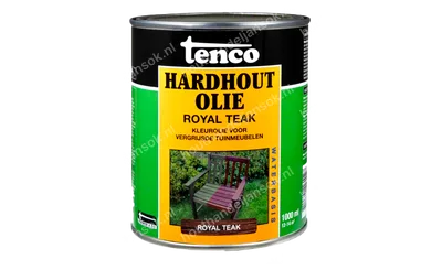 Hardhoutolie royal teak 1,0 liter