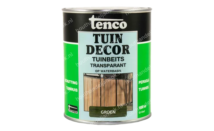 Tuindecor groen transparant 1,0 liter