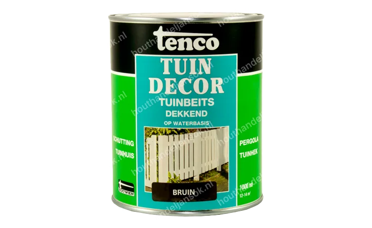 Tuindecor bruin dekkend 1,0 liter