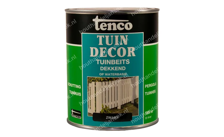 Tuindecor Schwarz deckend 1,0 Liter