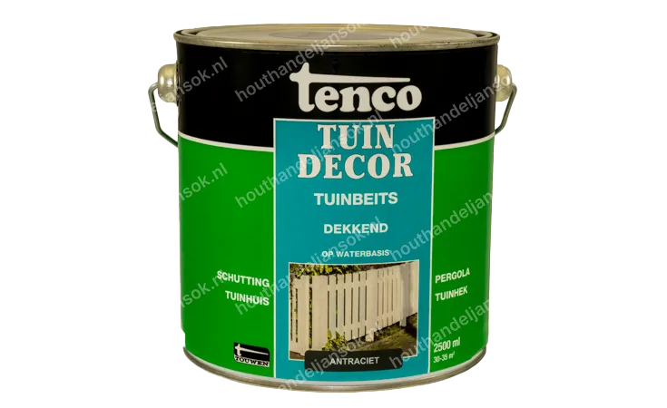 Tuindecor antraciet dekkend 2,5 liter