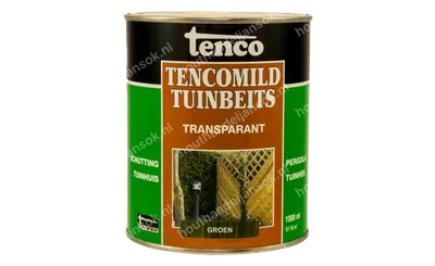 Tencomild groen transparant 1,0 liter
