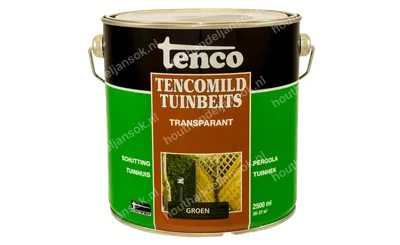 Tencomild groen transparant 2,5 liter