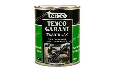 Tencomild zwart dekkend 1,0 liter