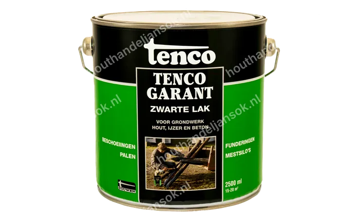 Tencomild zwart dekkend 2,5 liter