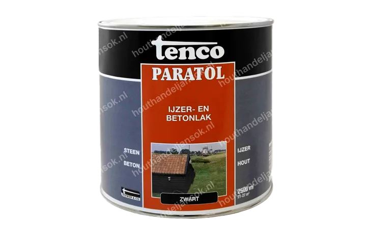Paratol black opaque 2.5 litres