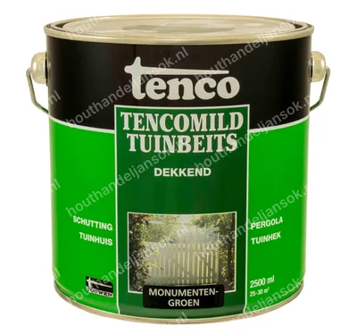 Tencomild monumentengroen dekkend 2,5 liter