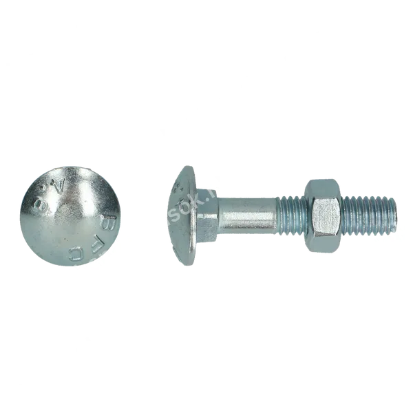 M5x20 slotbout inclusief moeren (200 stuks)