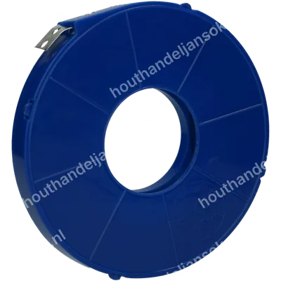 12x0,8mm gaatjesband recht (10 meter)