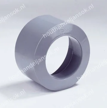 PVC verloop Ø125 x Ø80 lijmmof