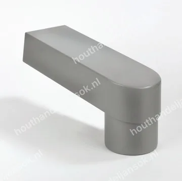 PVC verlengde stadsuitloop Ø60/Ø80