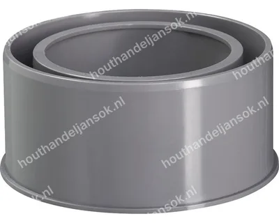 PVC verloop Ø110 x Ø80 lijmmof