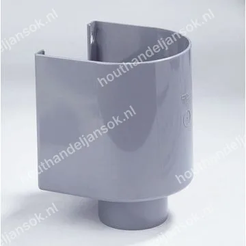 PVC vergaarbak Ø80
