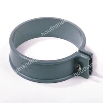 PVC ophangbeugel met schroef Ø50