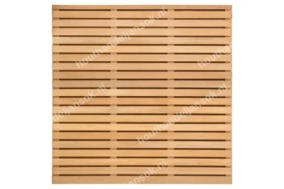 40-planks Hardhouten Tuinscherm (180x180cm)